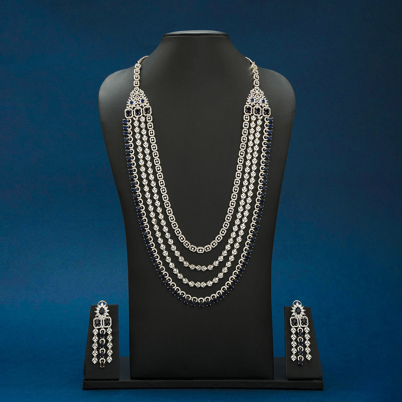 STONE NECKLACE NWSNLS6WBL-0011