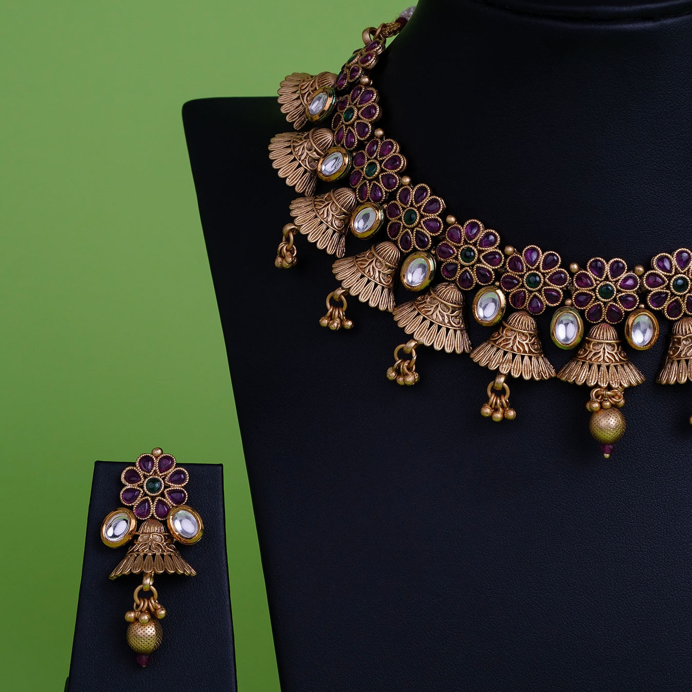 Stone Necklace NWSNSS20WRG - 082