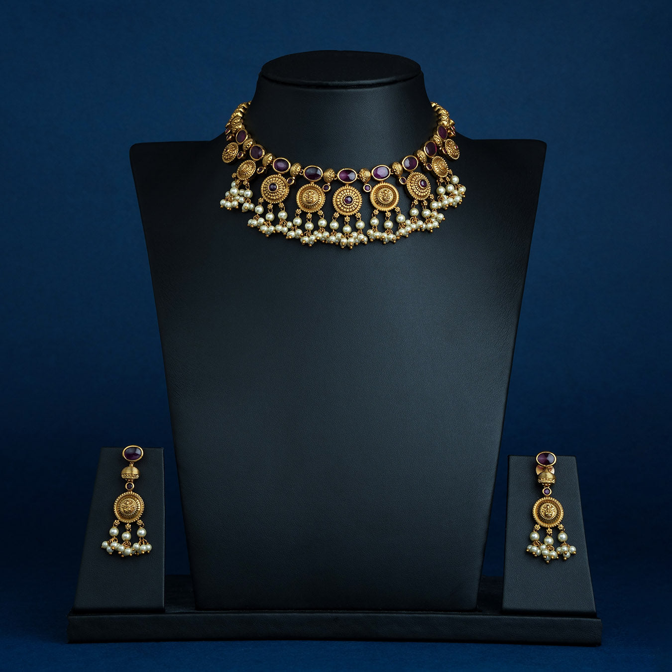 Stone Necklace NWSNSS36R-042