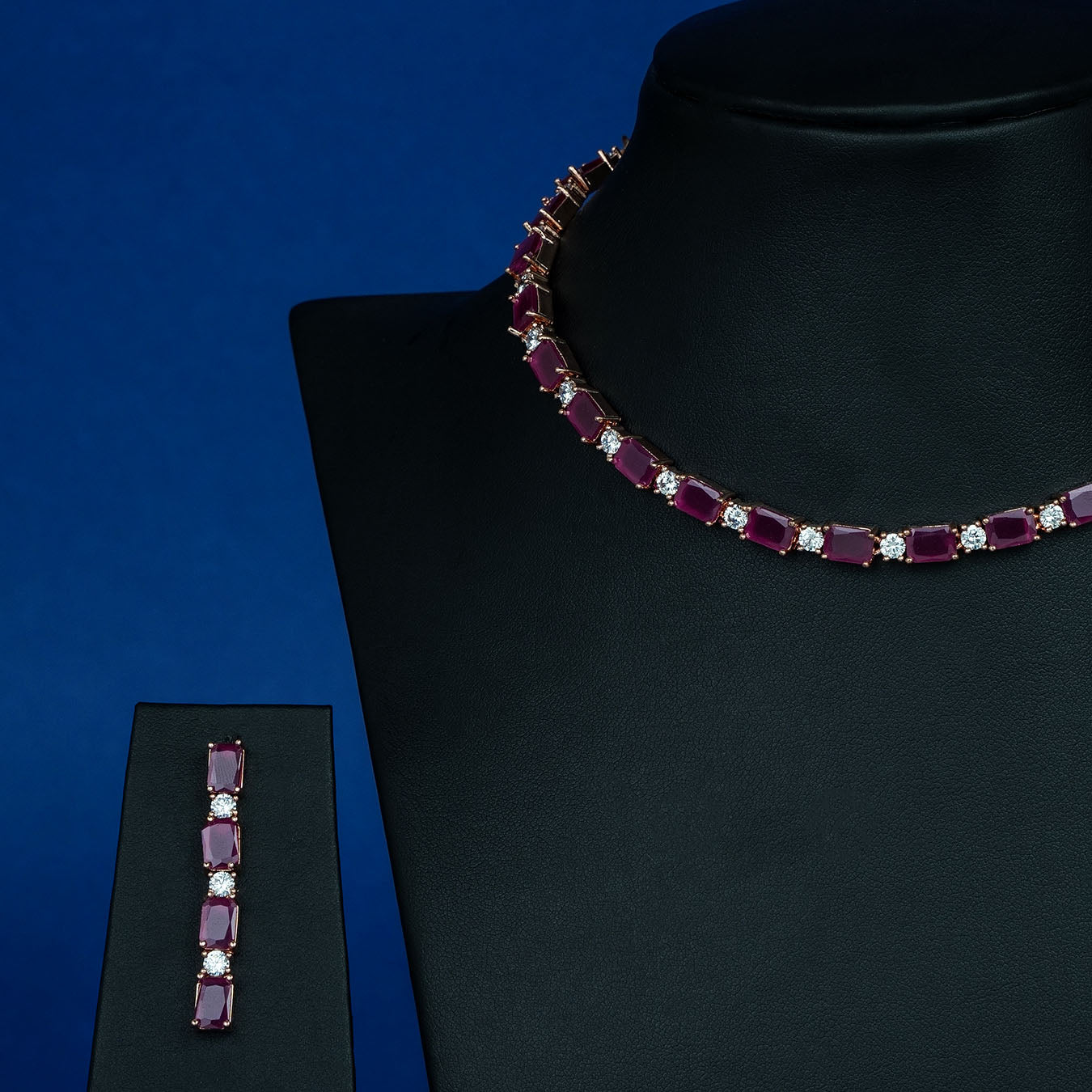 Stone Necklace NWSNSS37WR - 081