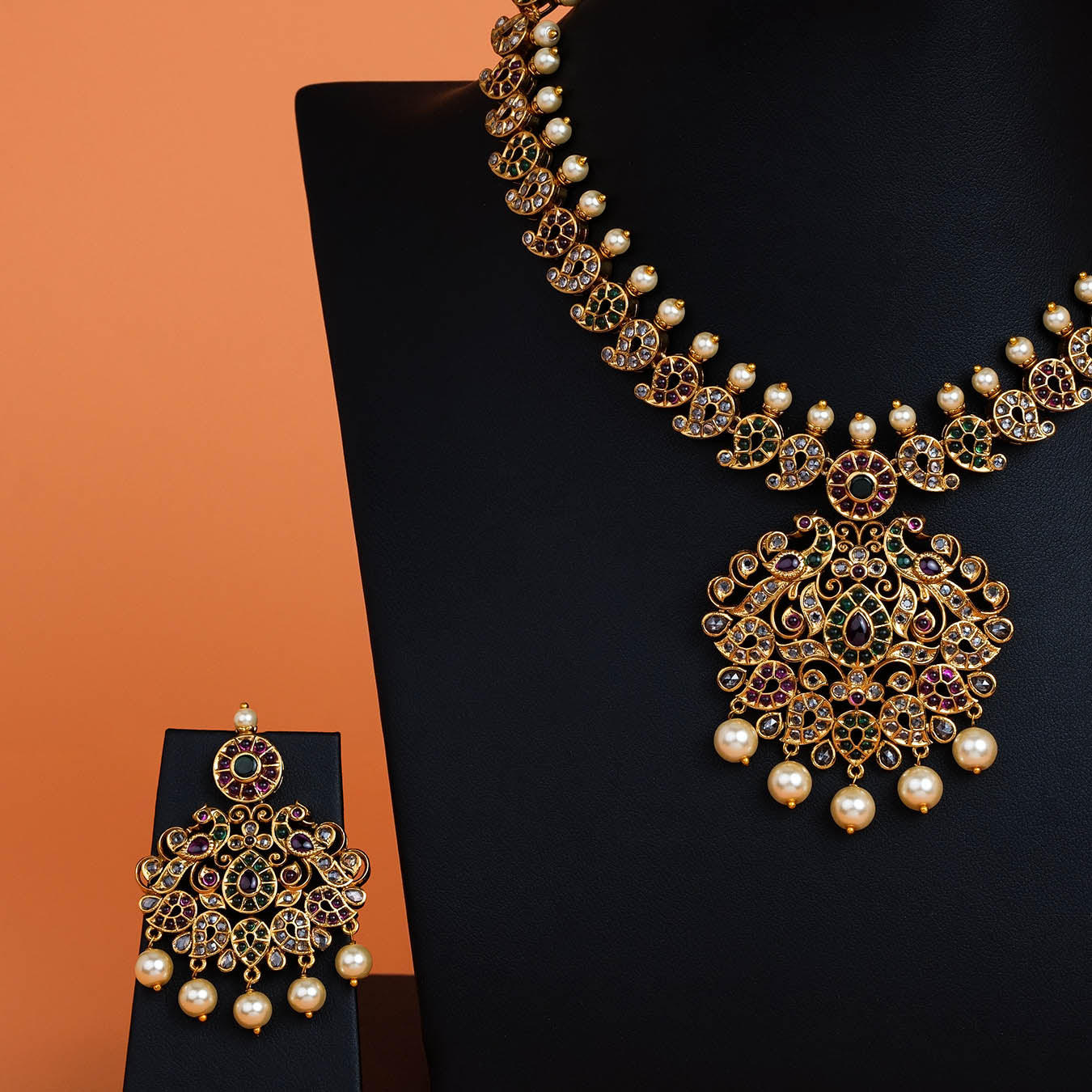 Stone Necklace NWSNSS5WRG-093