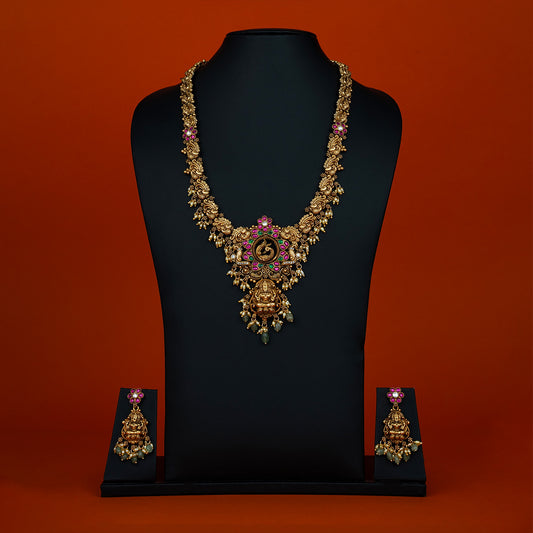 Stone Necklace NWSNLS11WRG -008