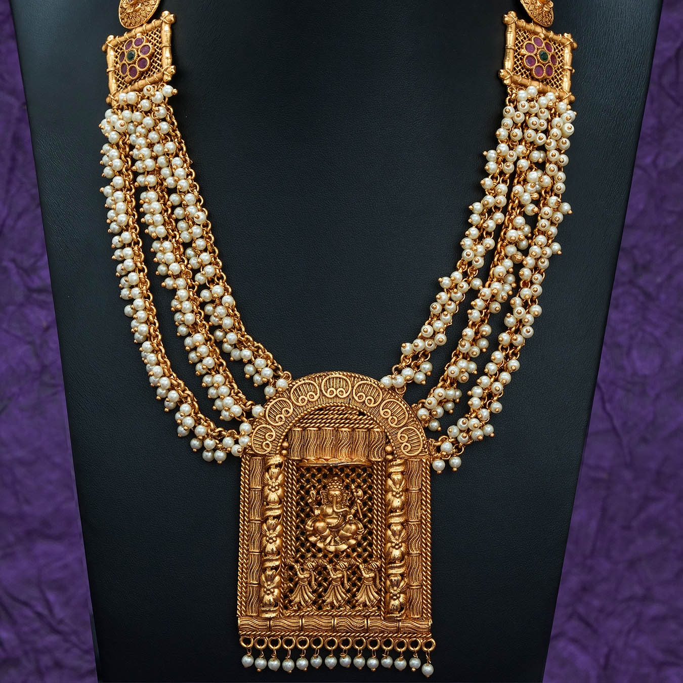 Stone Necklace NWSNLS4RG-044
