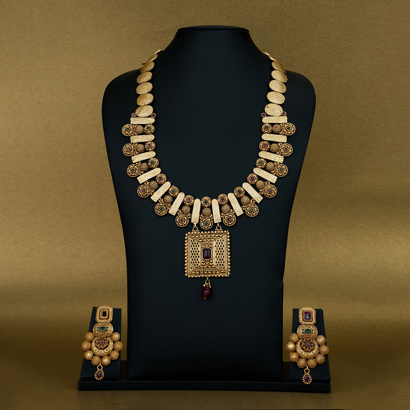 NWSNLS4Z-025 Stone Necklace