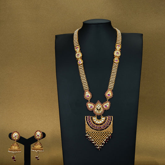 NWSNLS4Z-045  Stone Necklace