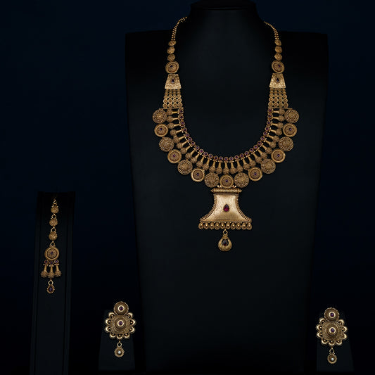 NWSNLSC3R -064 Stone Necklace