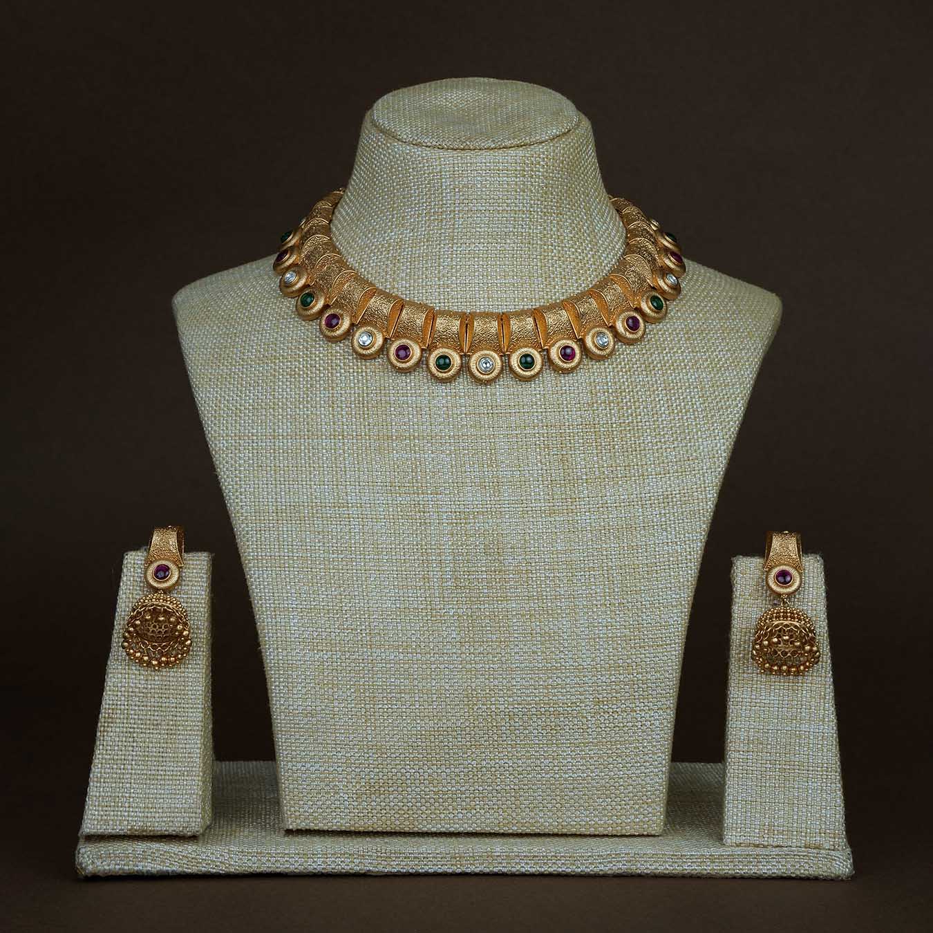 Stone Necklace NWSNSS12WRG -062