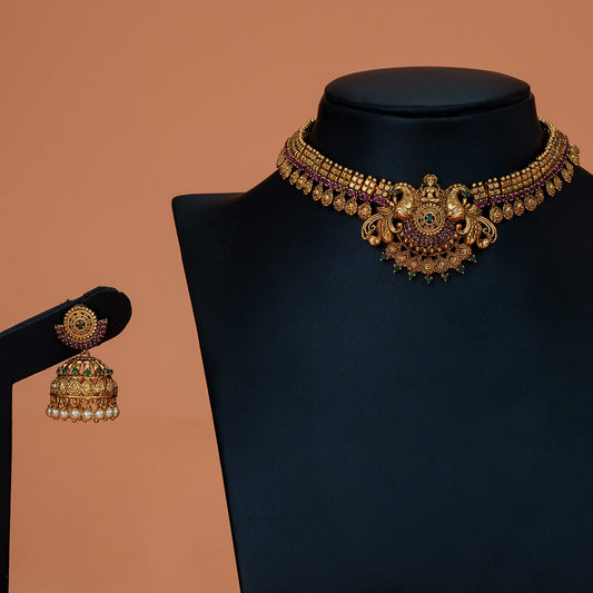 NWSNSS20RG -072 Stone Necklace