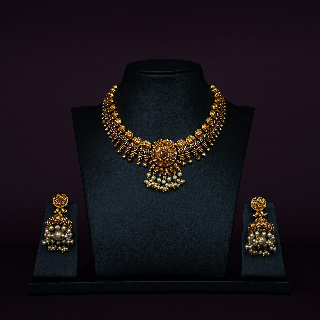 Stone Necklace NWSNSS21R - 052