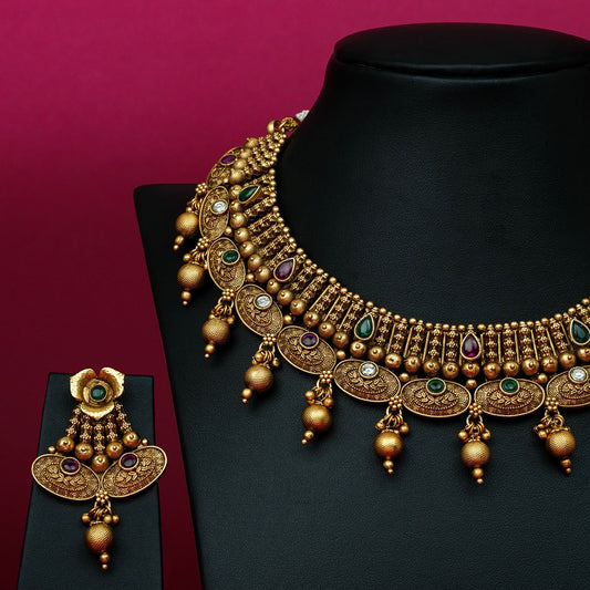 Stone Necklace NWSNSS21WRG - 082