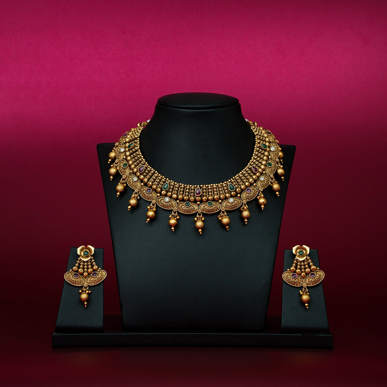 Stone Necklace NWSNSS21WRG - 082