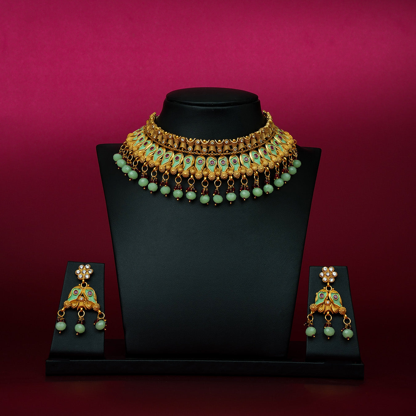 Stone Necklace NWSNSS24WR -042