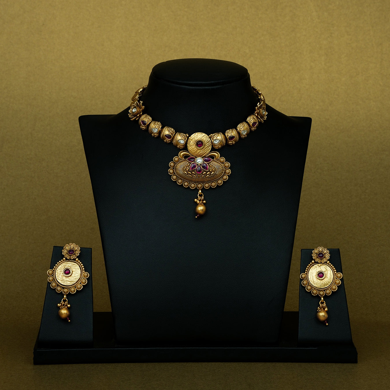 Stone Necklace NWSNSS26WR -081