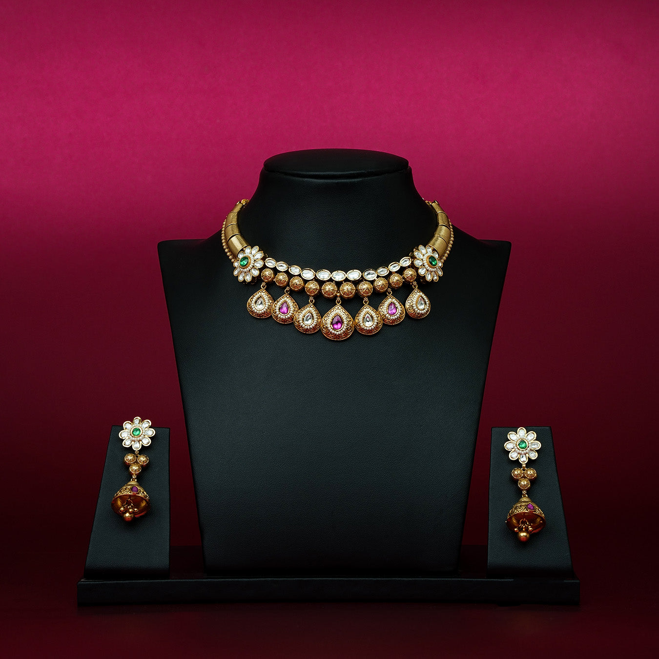 Stone Necklace NWSNSS29WRG-052