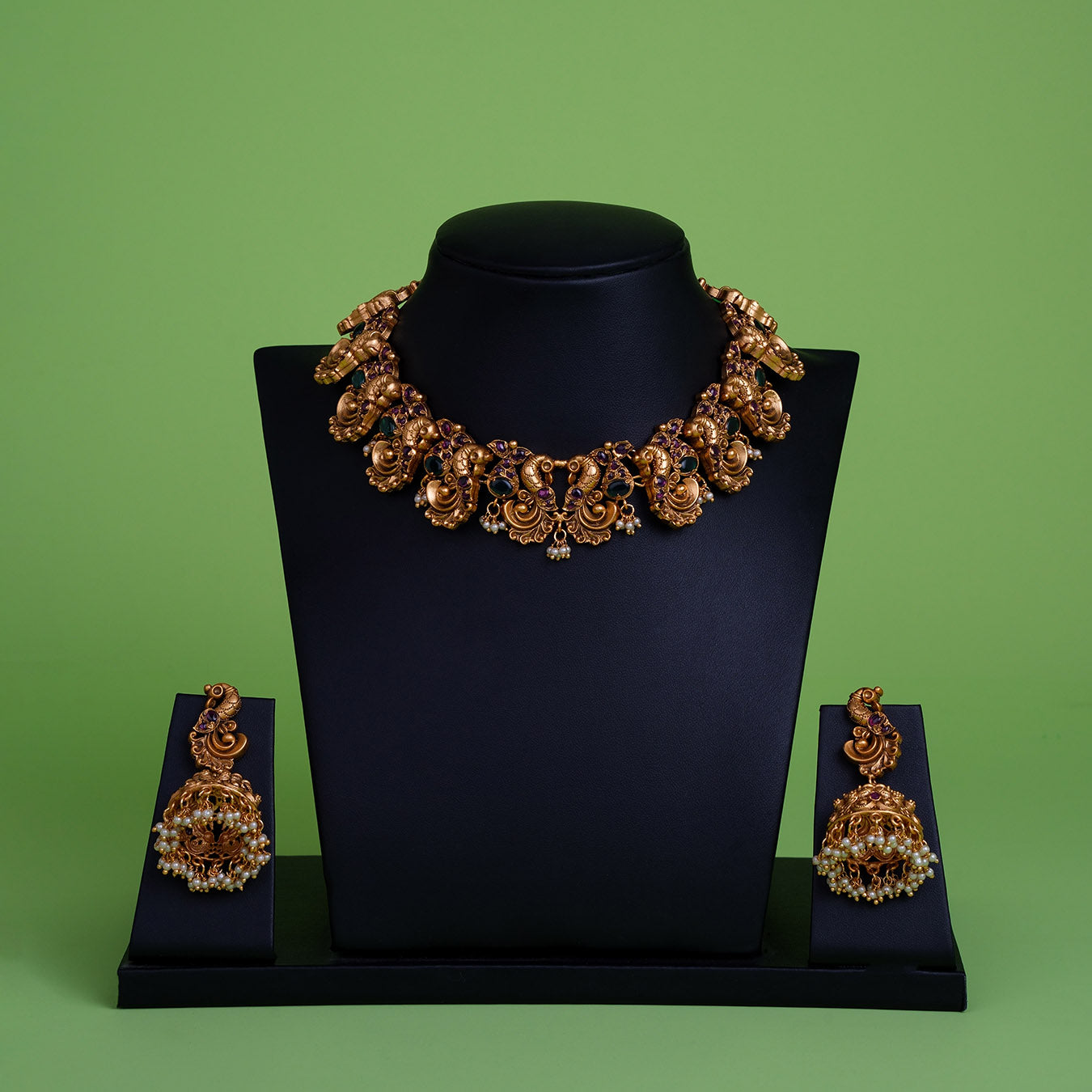 Stone Necklace NWSNSS30RG - 054