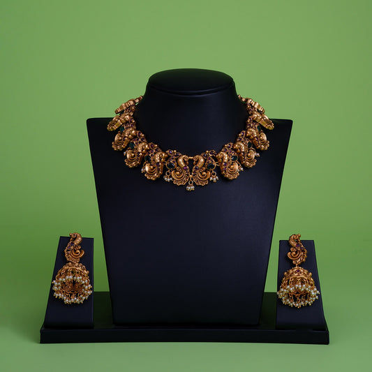 Stone Necklace NWSNSS30RG - 054
