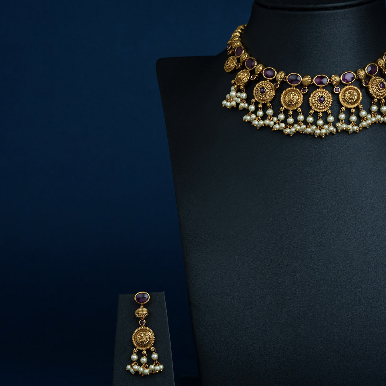 Stone Necklace NWSNSS36R-042
