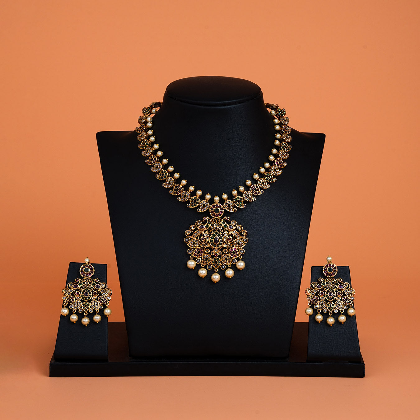 Stone Necklace NWSNSS5WRG-093