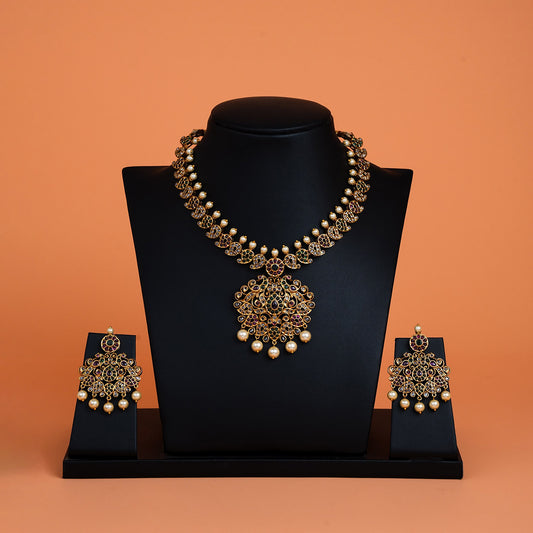 Stone Necklace NWSNSS5WRG-093