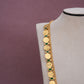 Golden Gheru Palakka Necklace PGGRPKNNGSR0-067