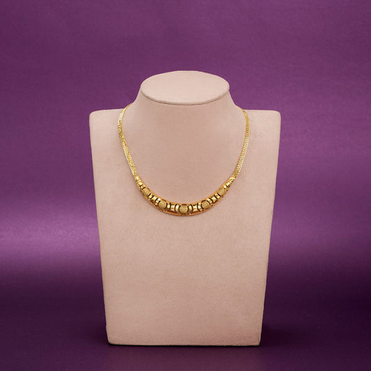 Golden Necklace with Stud [ Short ] RPGNSS14-014