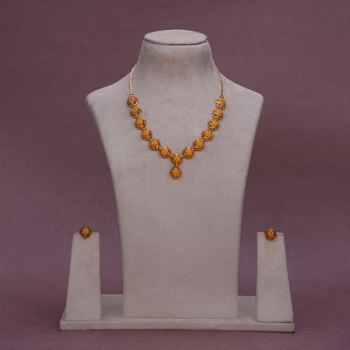 Golden Necklace with Stud [ Short ] RPGNSS2-014