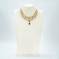Rhodium Stone Necklace RPRSNS0-086