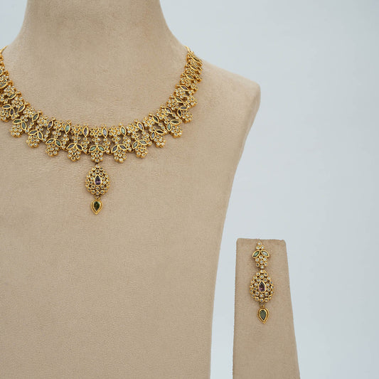 Stone Antique Necklace [ Short ] RPSANSSR0-0811