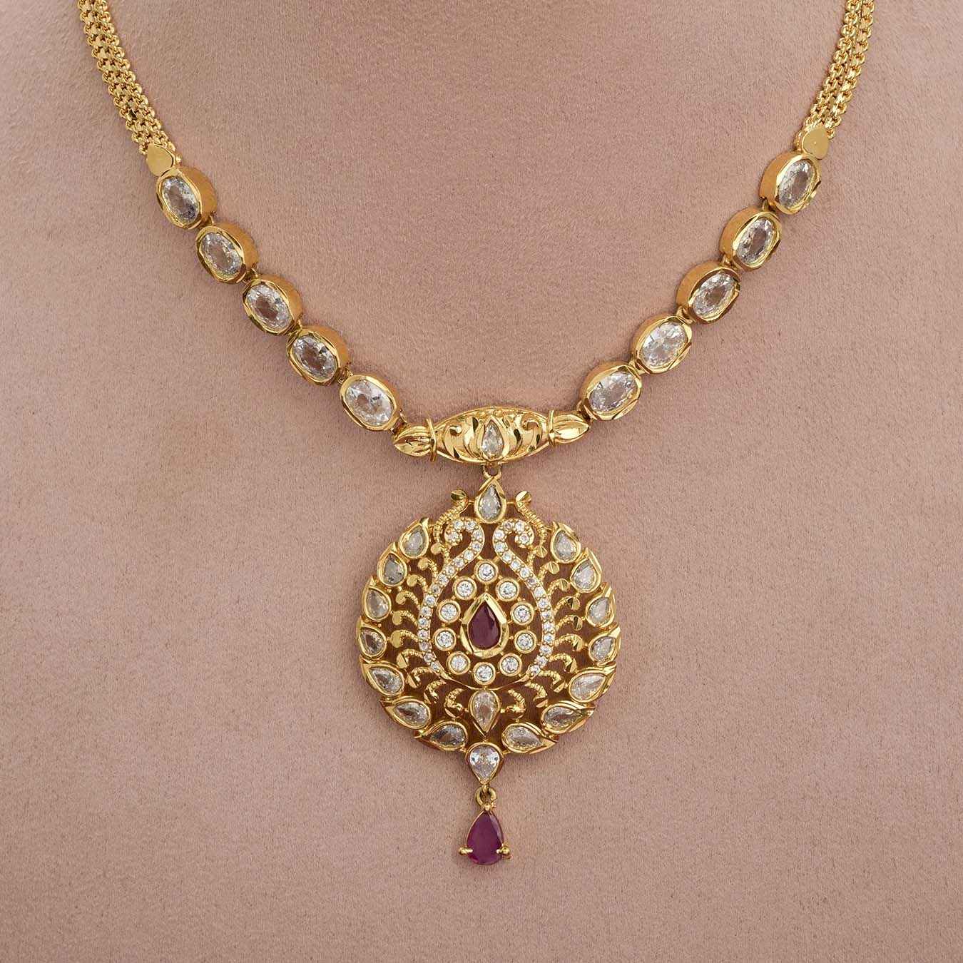 Stone Necklace Short RPSNS0WR-064