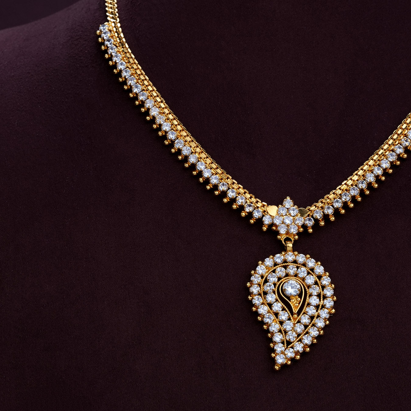 Stone Necklace Short RPSNS6W-084