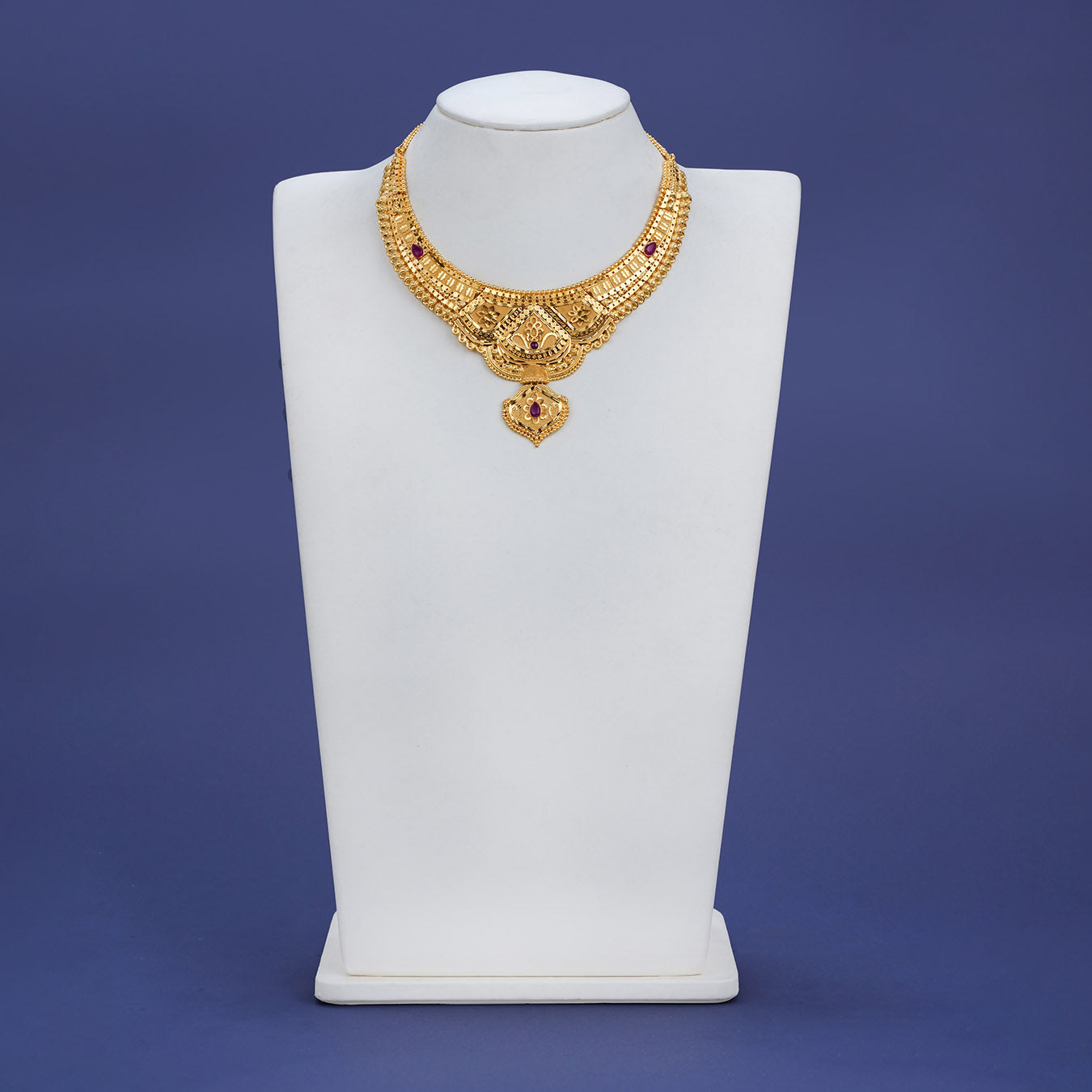 Stone Necklace Short RPSNS82R-036