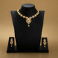 Stone Necklace with Stud [ Short ] RPSNSS0-086