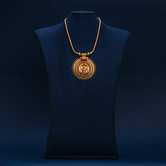 Stone Necklace with Stud [ Short ] RPSNSS0WR-039