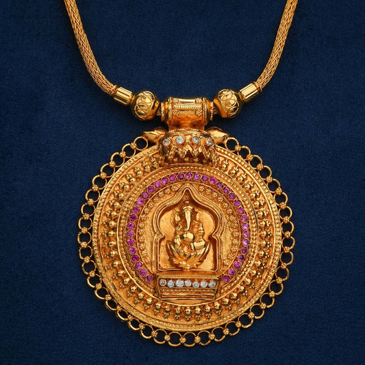 Stone Necklace with Stud [ Short ] RPSNSS0WR-039