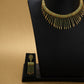 Stone Necklace With Stud [ Short ] RPSNSS14G-086