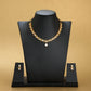 Stone Necklace with Stud [ Short ] RPSNSS1W-064