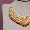 Stone Necklace with Stud [ Short ] RPSNSS25R-038