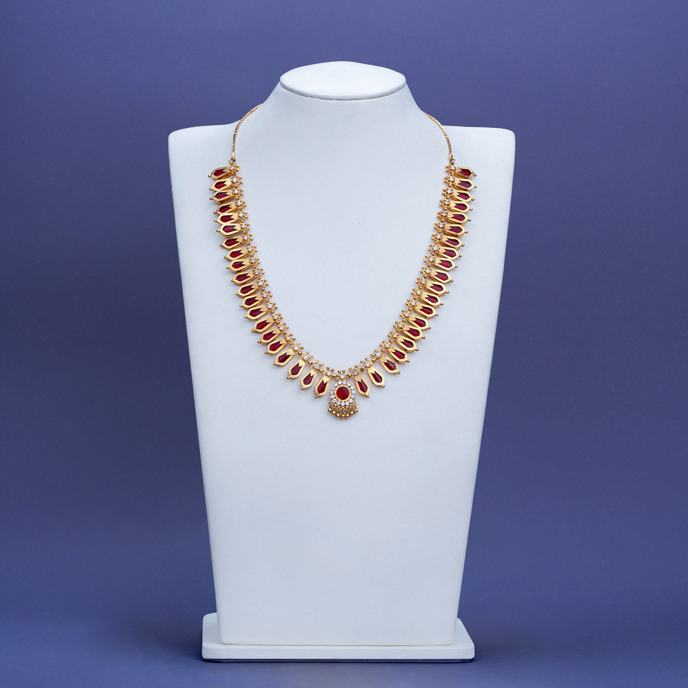 Palakka Necklace [ Nagapadam ] RPSPKNNX3-049