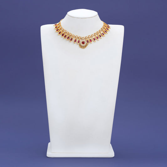 Palakka Necklace [ Nagapadam ] RPSPKNNX5-046